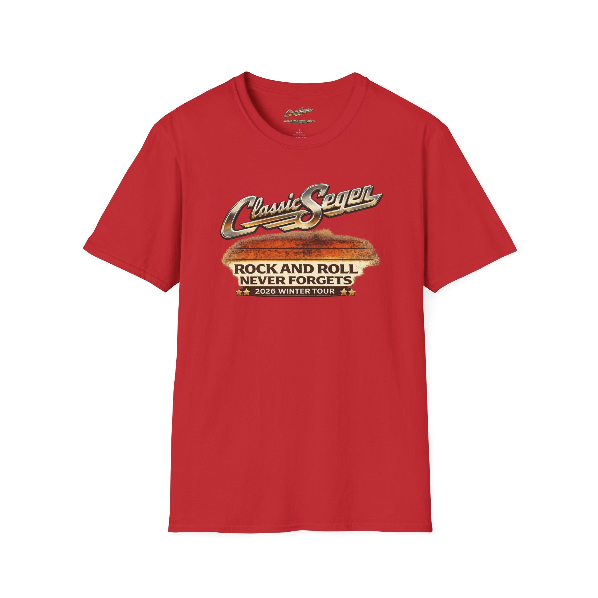 Rock & Roll Never Forgets — 2026 Winter Tour T-Shirt